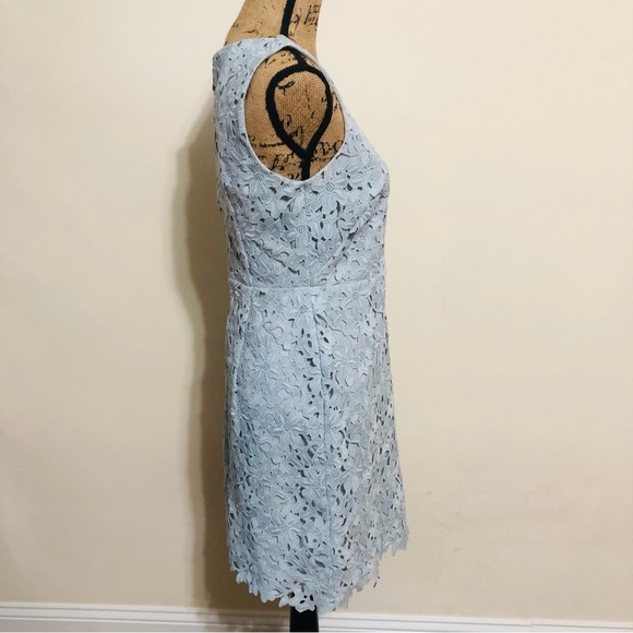 LOFT Dress Light Blue Size 6P - Picture 2 of 11